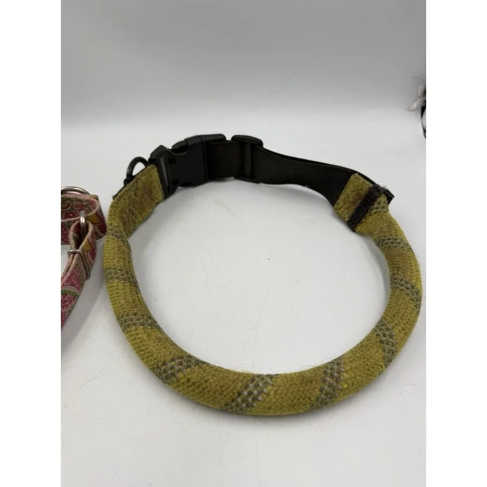Lot Of 4 Used M/L/XL Dog Collars Training Etc - 1 Martingale